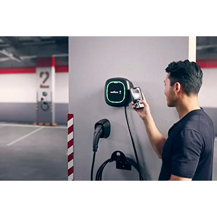 Wallbox Pulsar Max 22kW 7m weiß, Elektroauto Ladestation Typ 2, 22 kW, 32 A, Typ 2 – Bild 5