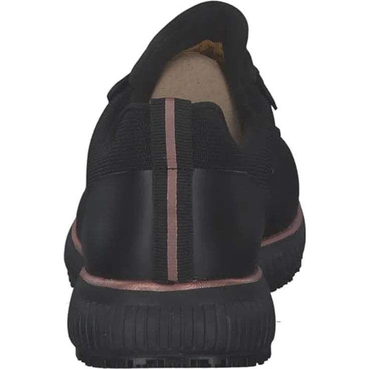 Skechers WORK Damen Sicherheitsschuh, rutschfest schwarz-gold, Anti-Rutsch-Sohle, Gedächtnisschaum-Fussbett, EN 20347:2012 – Bild 3
