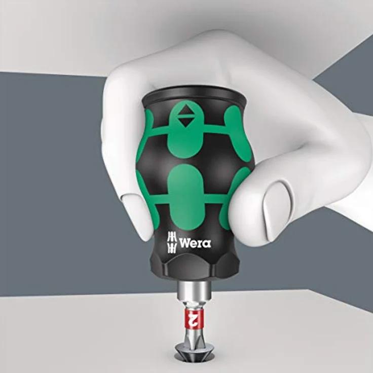 Wera Kraftform Kompakt Stubby Magazin 2 05008874001 Bit-Set Schlitz, Kreuzschlitz Pozidriv, Kreuzschlitz Phillips inkl. Bithalter – Bild 5
