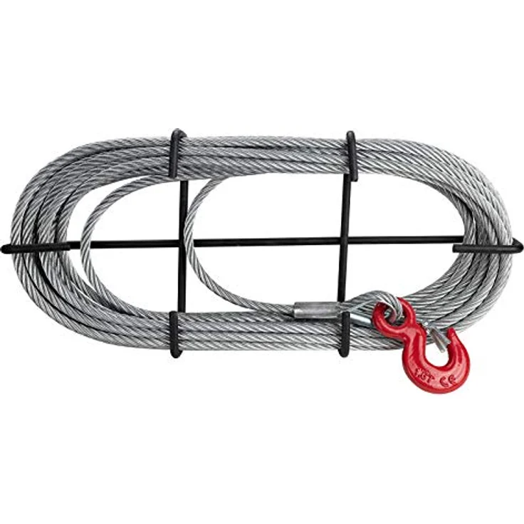 Dema - Handseilwinde Seilwinde Handseilzug Seilzug Forstseilwinde 1,6 t 20 m Seil – Bild 3