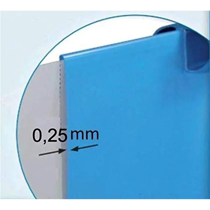 Poolfolie Rund in Standard Blau ohne Biese 3,60m - 0,90m - 0,25mm – Bild 2