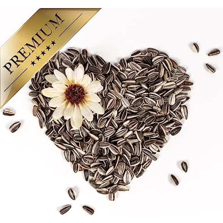 Lyra Pet® | 25 kg Sonnenblumenkerne Gestreift | Wildvogelfutter für Sommer & Winter | Ideal für Freilebende Vögel | Vogelfutter für das Ganze Jahr | Ölreiches Streufutter | Kräftige & Gesunde Schnäbel - Preisvergleich – Bild 5