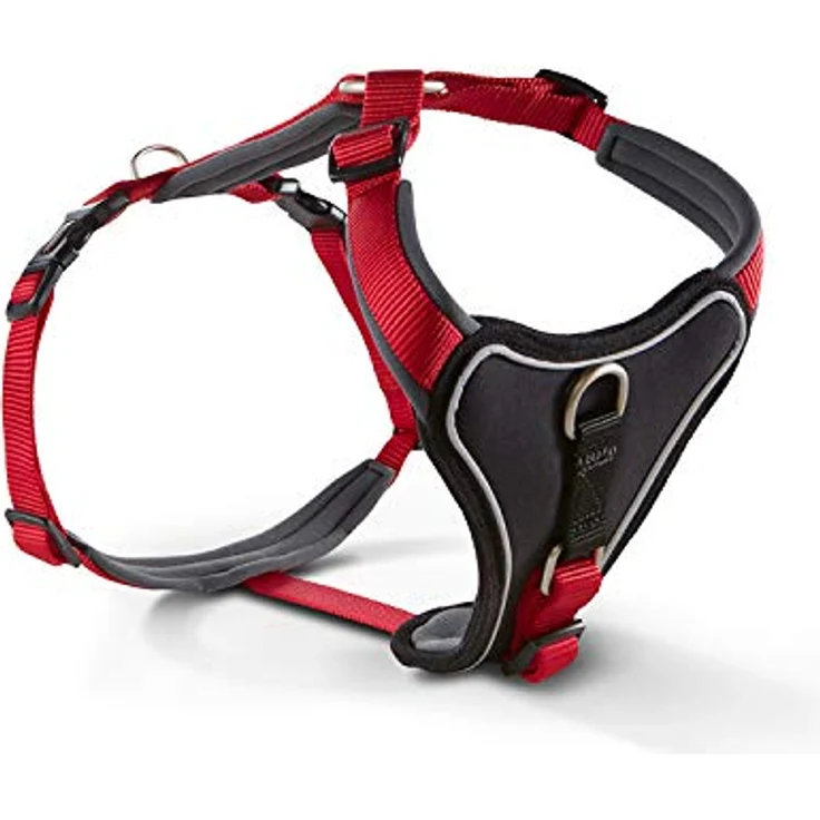 Wolters Hundegeschirr Professional Comfort, gepolstert für optimalen Tragekomfort, olive/schwarz – Bild 4
