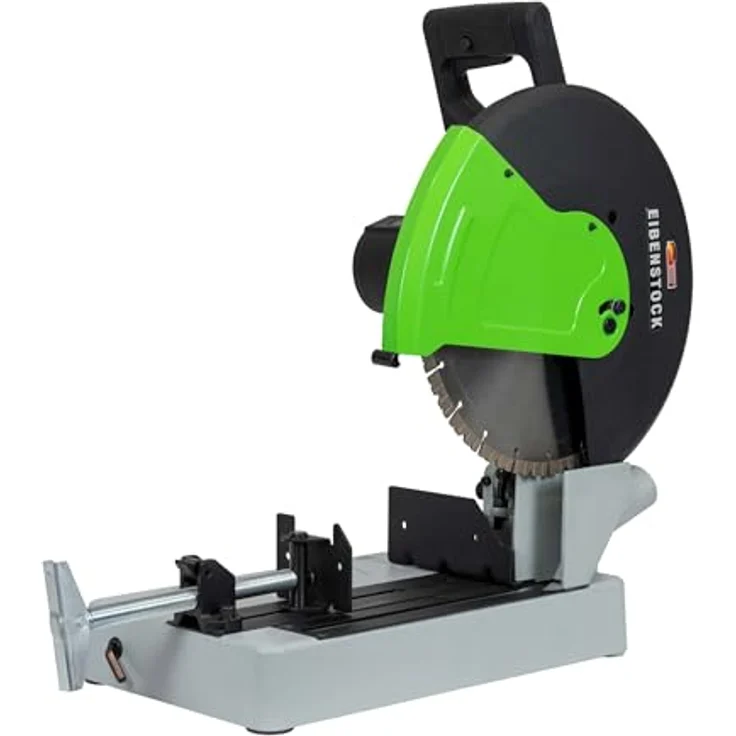 Eibenstock EST 350.3, Universalsäge Trennsäge mit 2400 Watt, 350 mm, ergonomischem Handgriff, Aluminiumguss Trenntisch, werkzeugloser Schnellspannvorrichtung – Bild 2