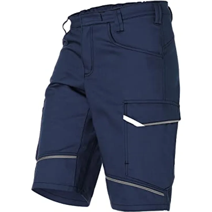 KÜBLER Workwear | KÜBLER ICONIQ Arbeitsshorts | dunkelblau/anthrazit | Größe 52