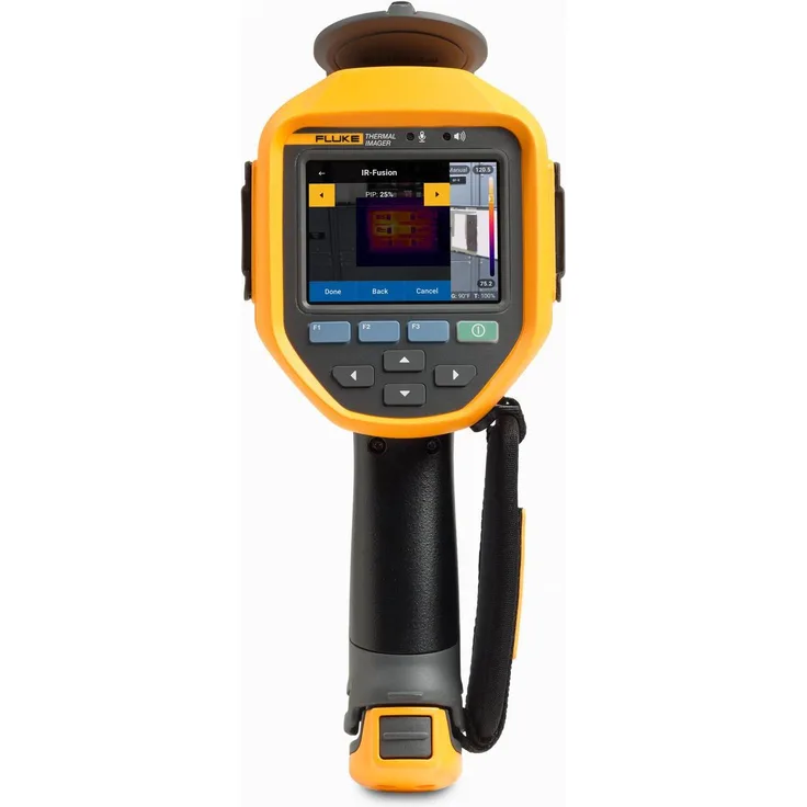 Fluke FLK-Ti480-Pro Wärmebildkamera -10 bis +1000 °C, 640 x 480 Pixel, MultiSharp-Fokus, SuperResolution, 9 Hz