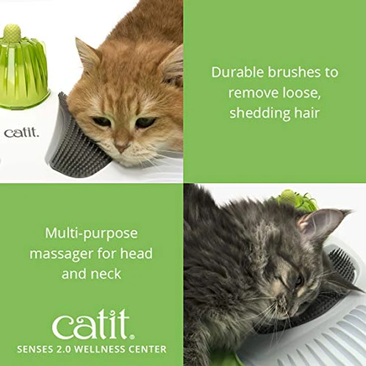 Catit Wellness Center für Katzen, 1 Stück (1er Pack), mehrfarbig – Bild 3