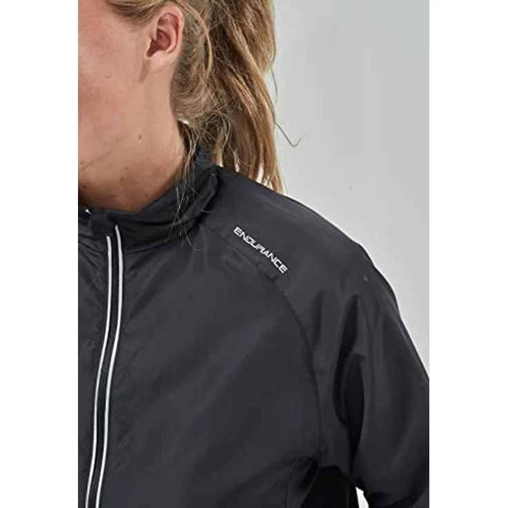 ENDURANCE Funktionsjacke Shela (1-St) Damen, atmungsaktiv, reflektierende Elemente, winddicht, schwarz – Bild 5