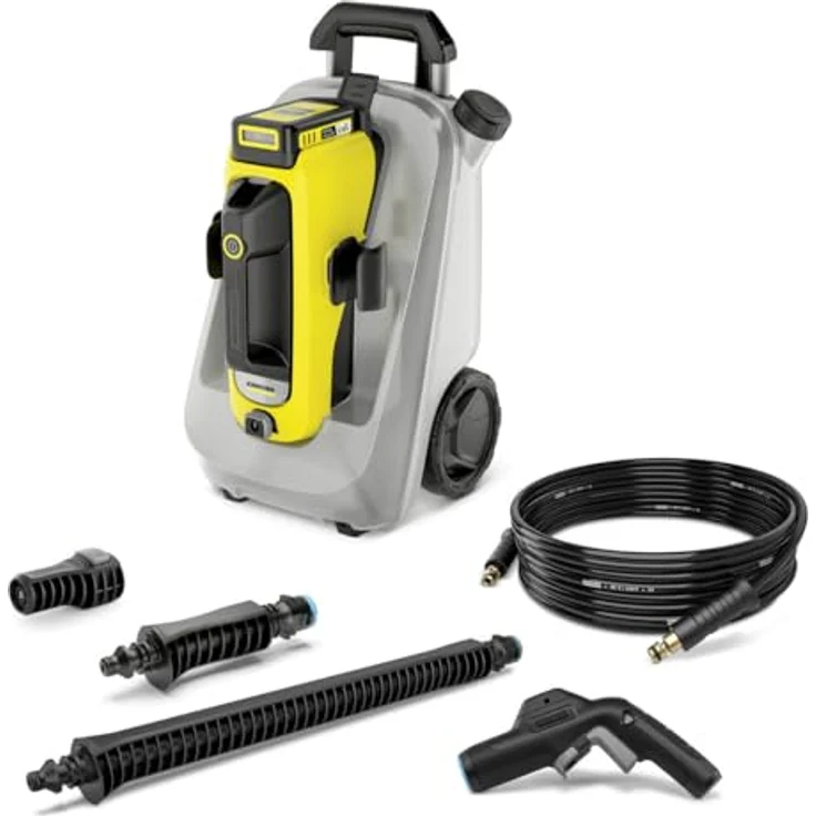 Kärcher Hochdruckreiniger OC 6-18 PREMIUM BATTERY SET, Akkubetrieb, mobil und vielseitig, mit 12 Liter Wasser Trolley, Teleskopgriff und Wechselakku – Bild 1