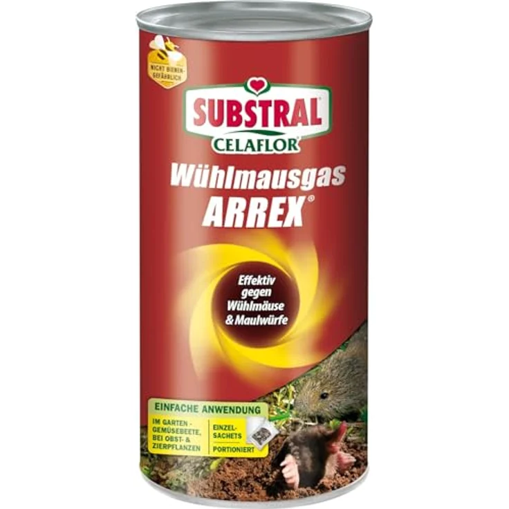Celaflor Wühlmaus-Gas Arrex 250 g – Bild 2