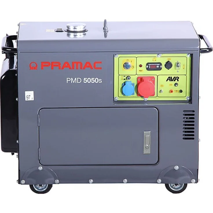 Pramac Stromerzeuger PMD 5050 s, Diesel 230V/400V, E-Start, schallgedämmtes Aggregat in Beschichtung gegen Korrosion – Bild 1