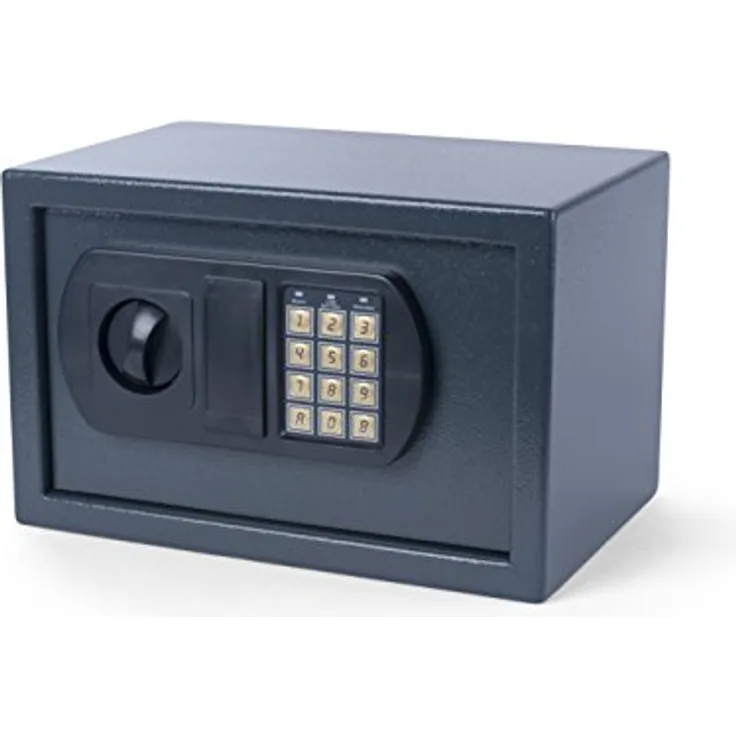 Pavo 8040391 Wand/Tisch Tresor 31x20x20 cm-Safe mit elektronischem Zahlenschloß