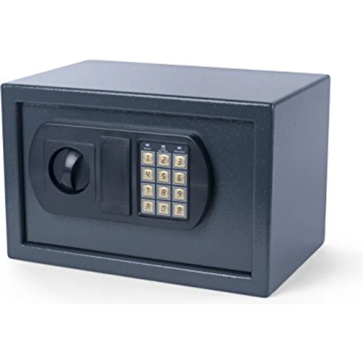 Pavo 8040391 Wand/Tisch Tresor 31x20x20 cm-Safe mit elektronischem Zahlenschloß – Bild 1