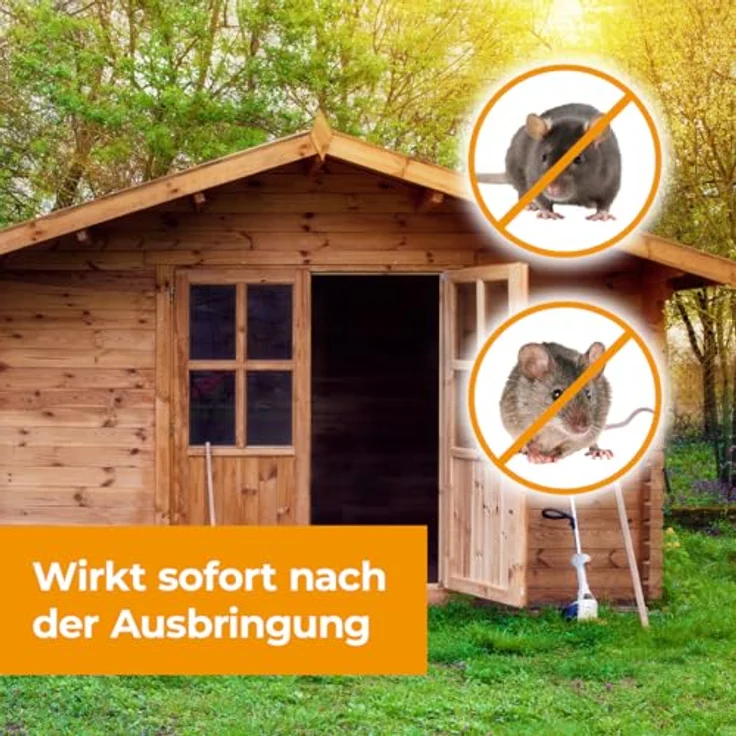Protect Home Ratten und Mäuse Blocker, giftfreies Pulver zur Vertreibung von Nagern, 300 g – Bild 6