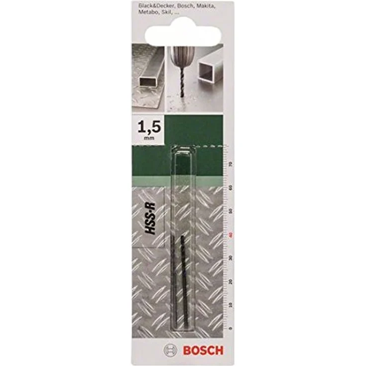 Bosch Metallbohrer HSS-R rollgewalzt (2 Stück, Ø 1,5 mm) - Preisvergleich – Bild 5