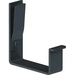 Sarei Kastenrinnenhalter Spezial, Dachrinnenhalter aus verzinktem Stahl, Nennweite 70 mm, anthrazit