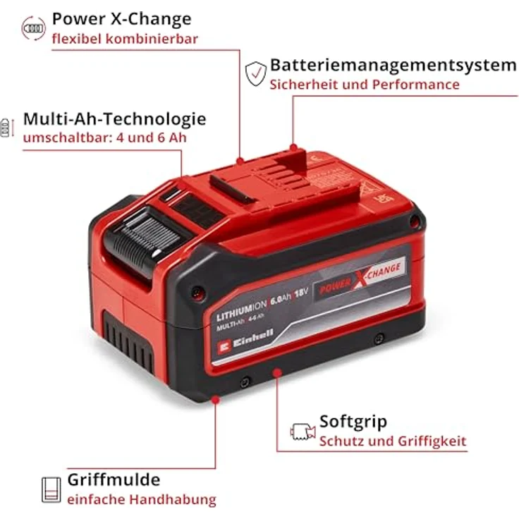Einhell Power X-Change PXC Plus Werkzeugakku 18 V / 6,0 Ah – Bild 3
