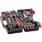 AGT Werkzeugkasten: 39-teiliges Werkzeugset WZK-391, im Koffer (Werkzeugkoffer bestückt, Mini Werkzeugkasten, Schraubenzieher)