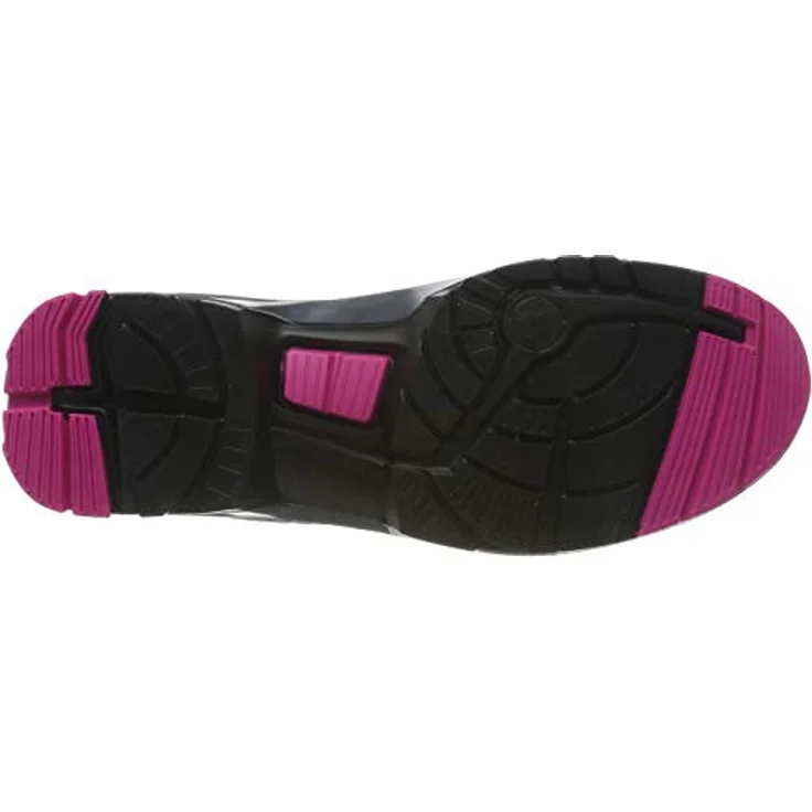 Uvex ladies Sicherheits-Halbschuh Gel, Gr. 42, ESD S1, metallfreie Zehenschutzkappe, grau/pink, atmungsaktiv mit Klettverschluss – Bild 4