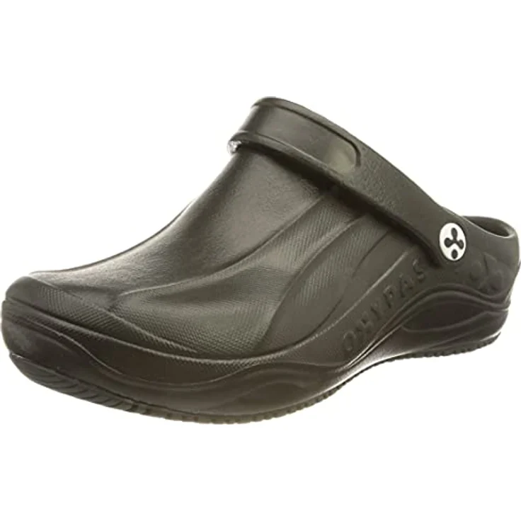 OXYPAS Smooth Krankenhaus Clogs aus EVA BLACK Gr. 38 1 Paar – Bild 2