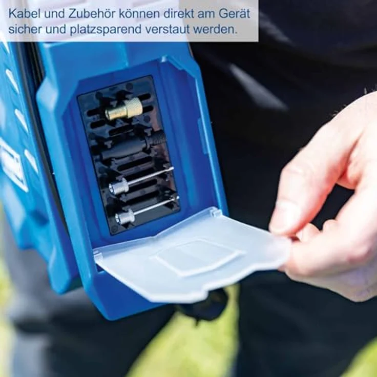 Scheppach Airforce 7 SC, Tragbarer Luftkompressor mit 8 bar Druck, Wartungsarm und Auto-Shut-Off – Bild 7