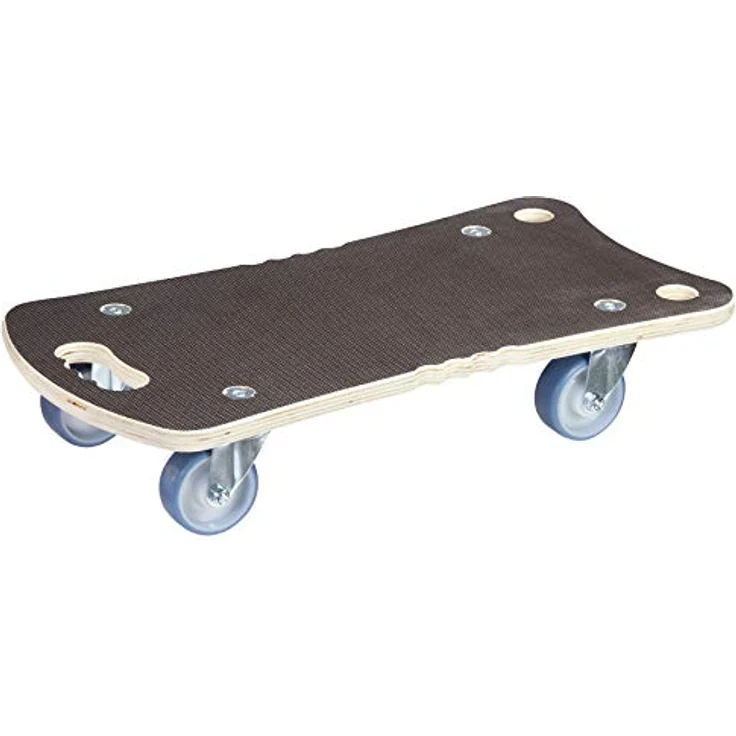 WAGNER Transporthilfe MAXIGRIP ERGO MM 1342, 57,5 x 29 x 11 cm, Tragkraft 300 kg, rutschfeste Oberfläche, braun, FSC®-zertifiziert – Bild 1