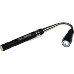 ChiliTec Inspektionsleuchte mit Magnet Teleskop Stab - LED Beleuchtung Flexibel 17-55cm, Ausziehbar bis 1Kg, Aluminiumgehäuse