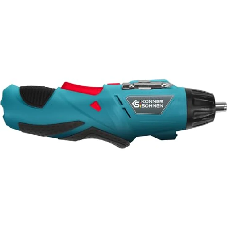 Könner & Söhnen Akku-Schraubendreher KS SD-3.6V, 3,6V Lithium-Ionen-Akku, drehbarer Griff, magnetischer Bit-Halter, 0,37 kg – Bild 2