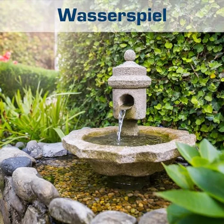 KERRY Wasserpumpe KEP950L – 950 L/H | 14 Watt | 180 cm Förderhöhe | Teich- und Aquariumpumpe | Schwarz – Bild 7