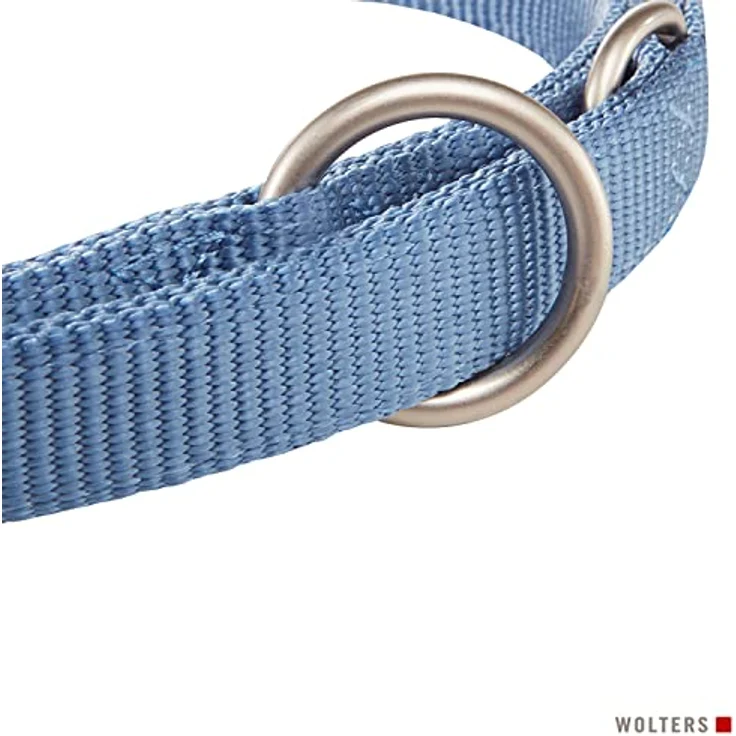 Wolters Führleine Professional, Farbe:Riverside Blue, Größe:L 300 cm x 20 mm (extra lang) – Bild 3