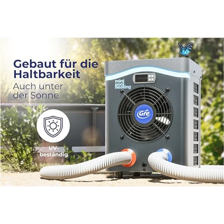Gre HPM20 - Mini-Wärmepumpe für Aufbau-Pool bis zu 20 m3 – Bild 6