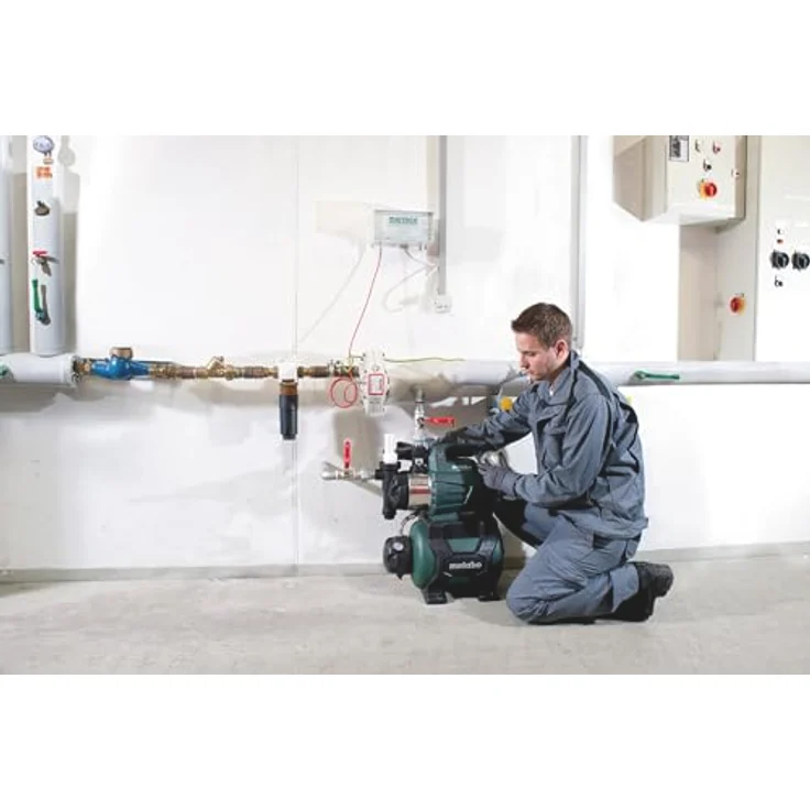 Metabo - HWWI 4500-25 Inox (600974000) Hauswasserwerk Karton Hauswasserwerk 4.500 l/h 8 m|48 m 4,8 bar – Bild 3