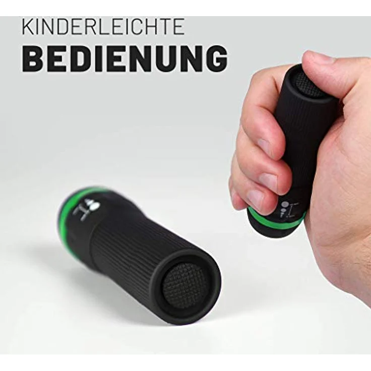 ABSINA LED Taschenlampe ABSINA LED Zoom Flashlight (1-St) in Schwarz – Bild 3