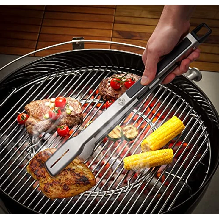 Gefu Grillzange BBQ: Barbecue-Grillzange, zum Greifen, Servieren, Grillen, Kochen, rutschfest, spülmaschinengeeignet – Bild 2