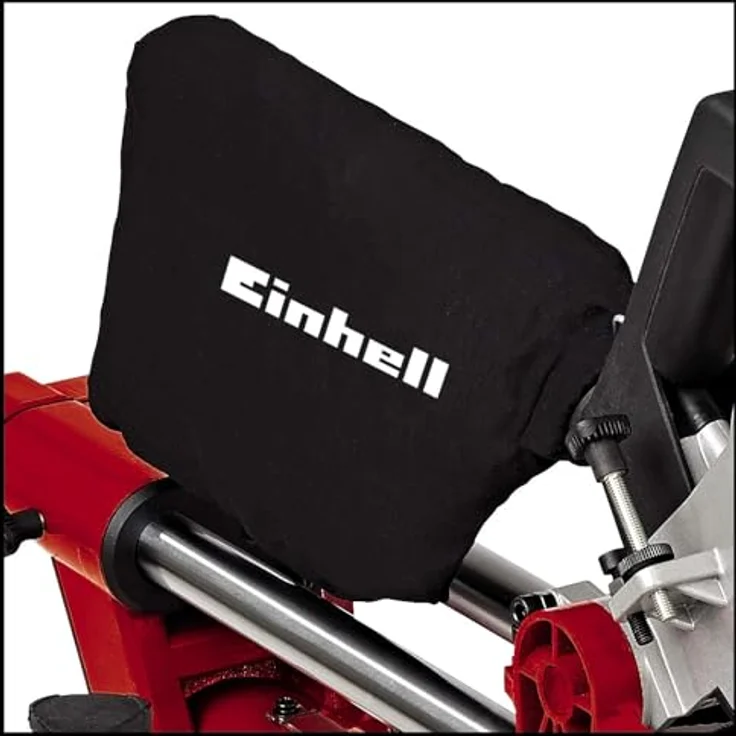 Einhell Zug-Kapp-Gehrungssäge TE-SM 2131 Dual (1600 W, 5000 min.-1, max. Schnittbreite 310 mm, Sägeblatt D 210 mm, Softstart, Spannvorrichtung, inkl. HM-Sägeblatt) – Bild 7