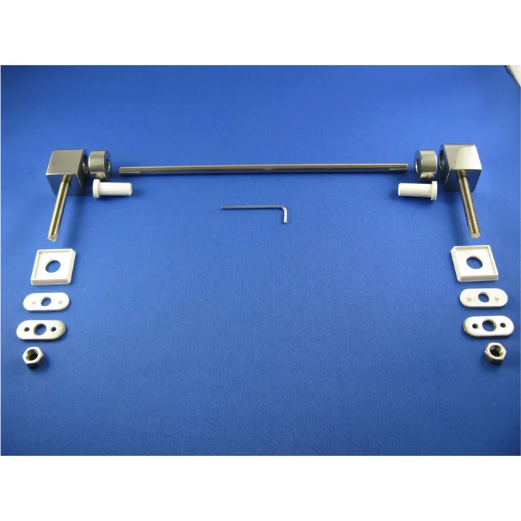 GEBERIT WC-Deckel-Scharnier Renova Comfort, Edelstahlscharniere für Dejuna Sitz 572810