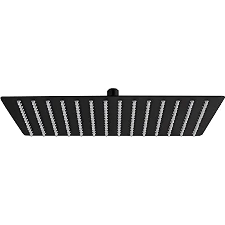 Aloni Regendusche Kopfbrause Quadrat Schwarz matt 30 x 30 cm – Bild 1