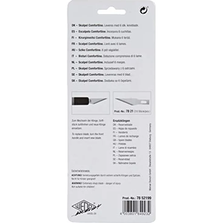 MESSER 7852199 - Skalpell, mit Softgriff, 150 mm – Bild 2