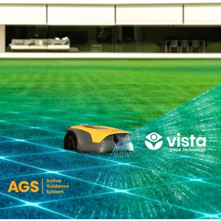 STIGA Mähroboter A 6v, Quad-RTK für präzises Mähen, HDR Kamera für Hinderniserkennung, geeignet für 600 m² Rasenflächen – Bild 6