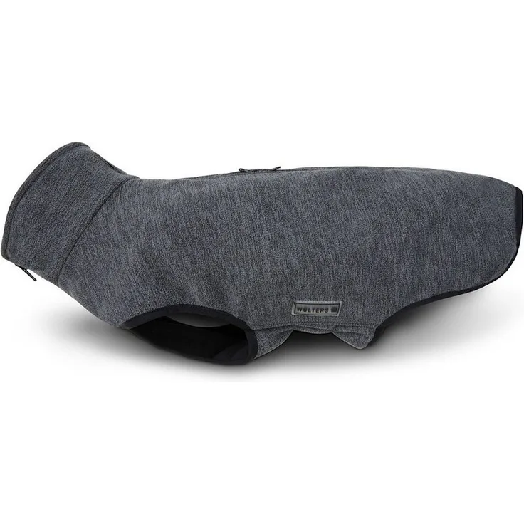 Wolters Hundemantel Fleecejacke Casual Soft & Dry, wasserdicht und windabweisend, grau