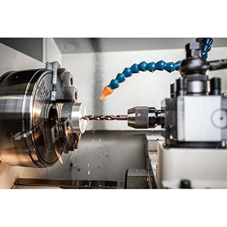 PFERD TOOLS Spiralbohrer INOX, 5 Stück | Ø 12 mm, HSS-E Co5 N, DIN 338, 135° – Für zähe und harte Werkstoffe, industriegeeignet mit Kreuzanschliff – Bild 2
