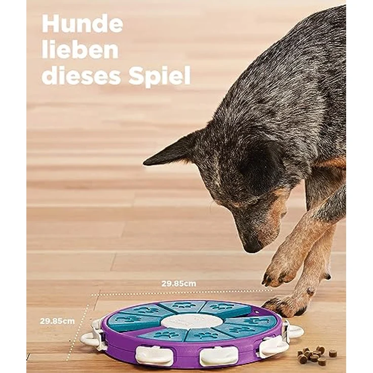 Outward Hound Nina Ottosson Dog Twister - Interaktives Hundespielzeug für Leckerlis - Fortgeschrittenen-Level – Bild 4