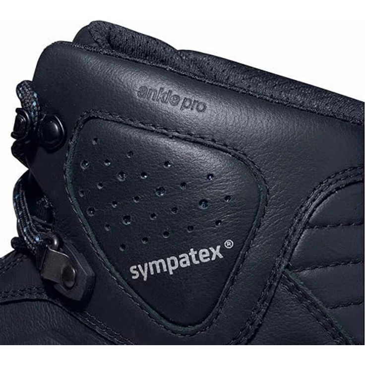 Uvex Sports uvex 3 MACSOLE Stiefel S7 68632, schwarze Sicherheitsschuhe mit hitze-, chemikalien- und schnittbeständiger MACSOLE Gummilaufsohle, Weite 11, Größe 43 – Bild 4