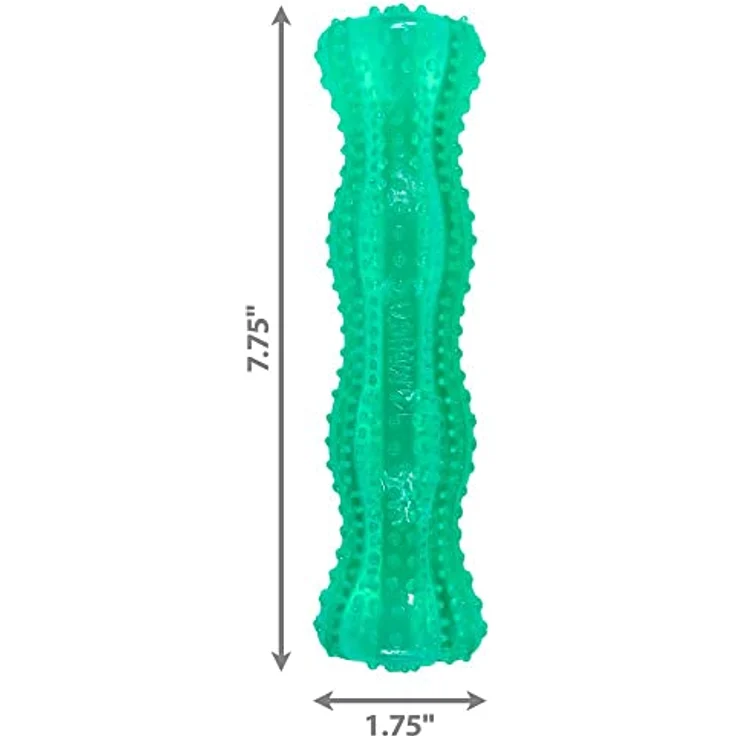 KONG - Squeezz Dental Stick – Einzigartige Flexible Textur, Zahn- und Zahnfleischreinigung Hundespielzeug – für mittelgroße und große Hunde – Bild 4