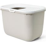SAVIC Katzentoilette Hop In mit Einstieg von oben beige-weiss
