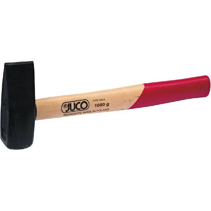 JUCO Hammer JUCO HAMMERSPALTER 1,0 kg, geschmiedeter Stahl mit Holzgriff, ergonomisch