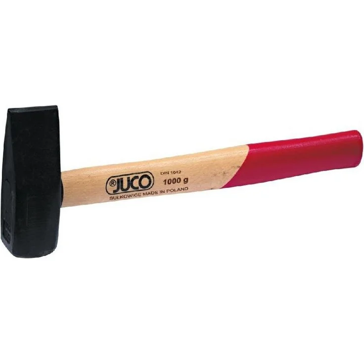 JUCO Hammer JUCO HAMMERSPALTER 1,0 kg, geschmiedeter Stahl mit Holzgriff, ergonomisch