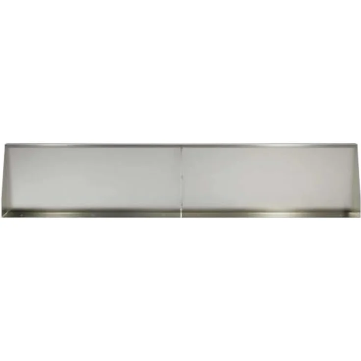 vidaXL Beetumrandung Stützmauer, 4 Stück, 100 x 12 x 40 cm, wetterfester Edelstahl, Silber, modulares Design für flexible Anordnung – Bild 6