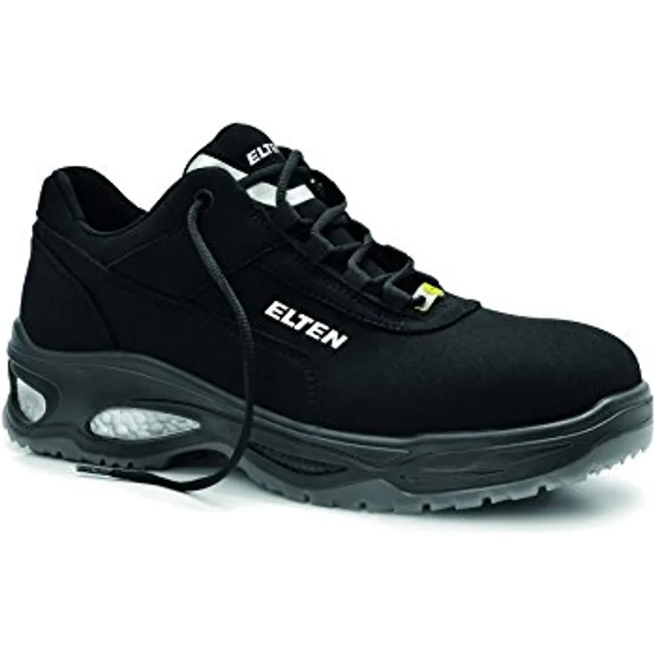 ELTEN MILOW Low ESD S2 Sicherheitsschuh, atmungsaktiv mit WELLMAXX Sohle, schwarz