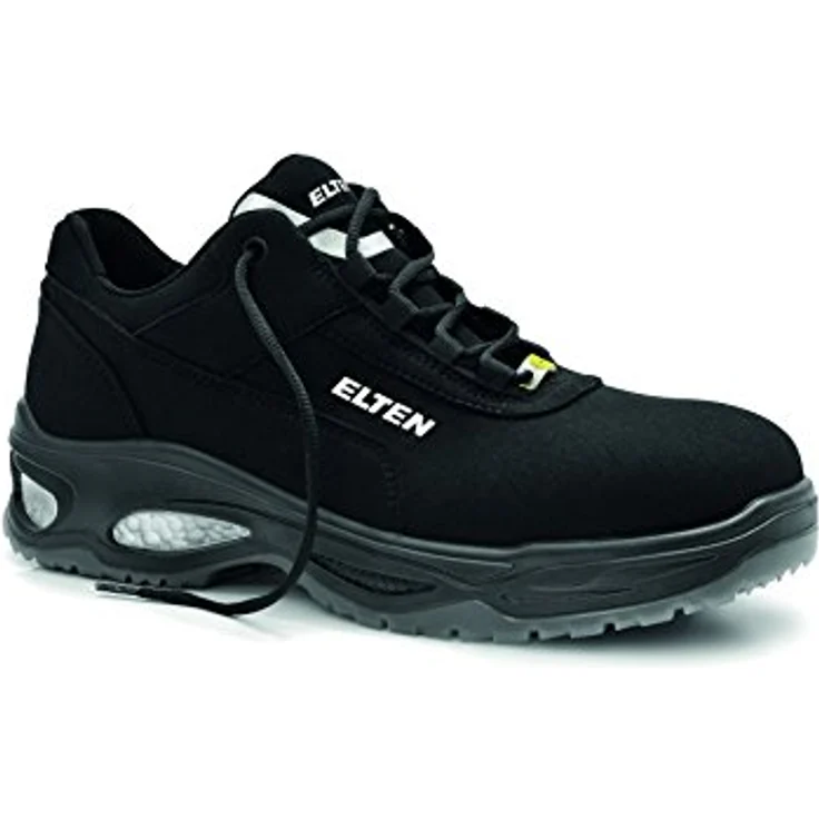 ELTEN MILOW Low ESD S2 Sicherheitsschuh, atmungsaktiv mit WELLMAXX Sohle, schwarz – Bild 1
